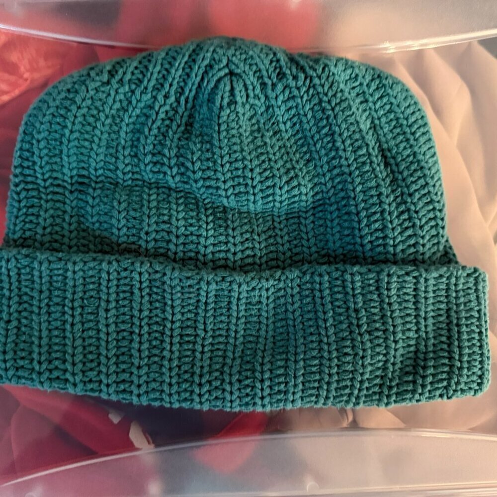 Love Your Melon teal colored hat - Picture 2 of 2